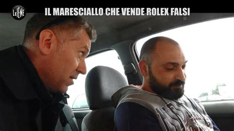 maresciallo della marina le iene rolex